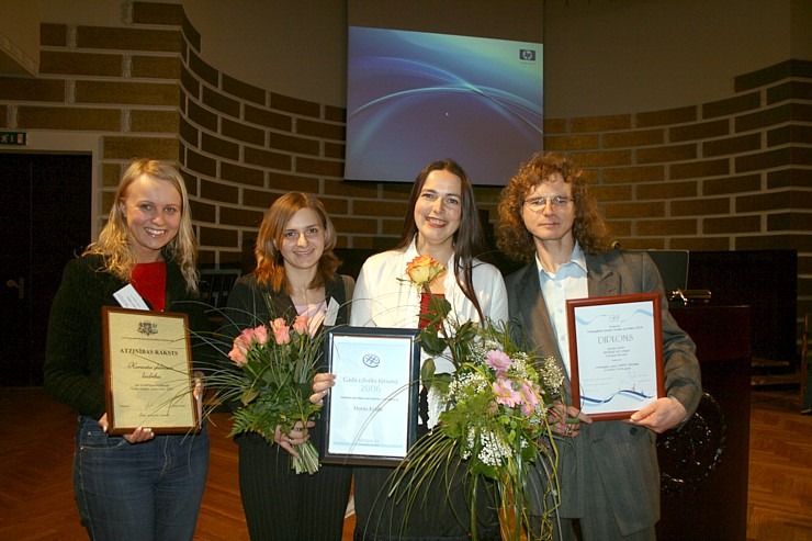 Tiek sveikti «GADA CILVĒKS TŪRISMĀ 2006» laureāti 385177