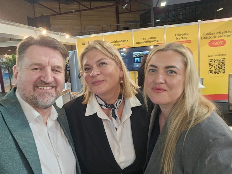 Tūrisma profesionāļi no Latvijas, Lietuvas un Igaunijas aktīvi ņem dalību tūrisma izstādē «Balltour 2026» 385286