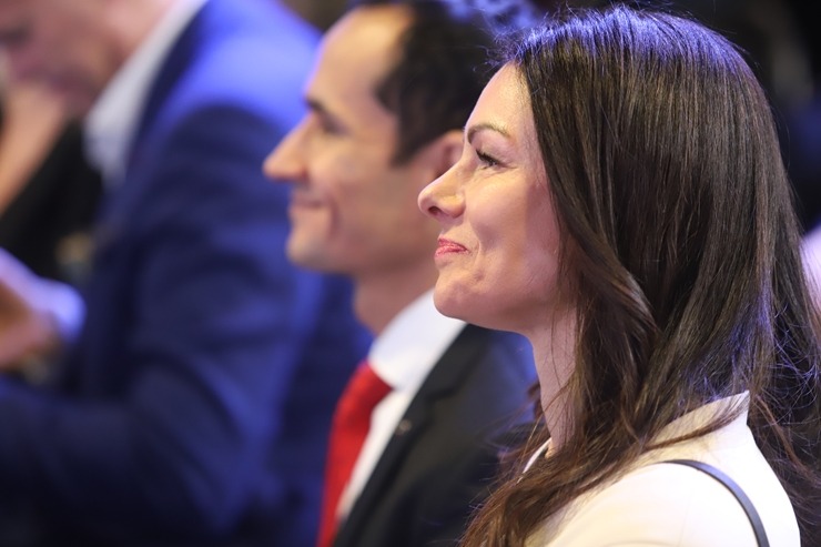 Tūrisma izstādē «Balttour 2026» tiek pasniegtas «GADA CILVĒKS TŪRISMĀ 2025» balvas. Foto: Rojs Maizītis 386063