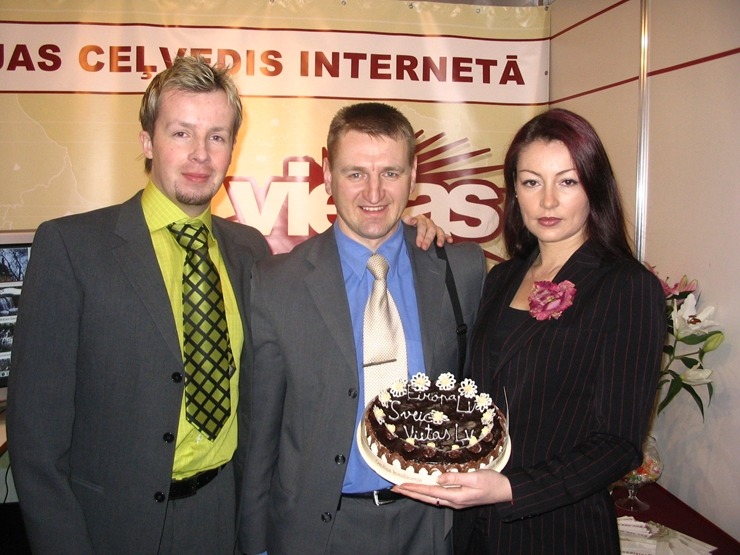 Vēsture: Travelnews.lv ar veco nosaukumu Eiropa.lv piedalās tūrisma izstādē «Balttour 2006» 386134