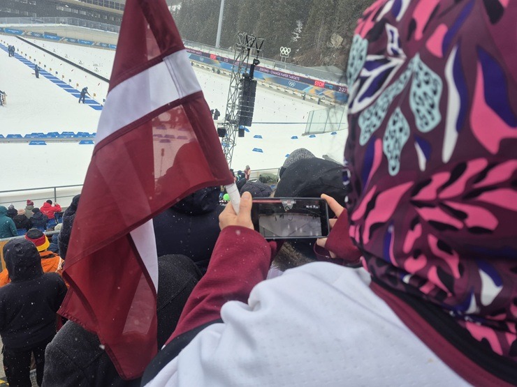 Travelnews.lv izbauda olimpisko hokeju Milānā un biatlonu Antholcā 386721