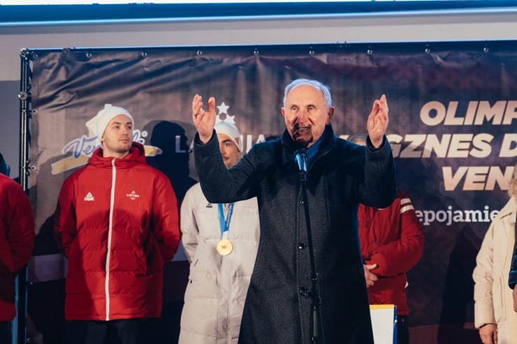 Ventspils ar lepnumu sagaida savus olimpiešus 387031