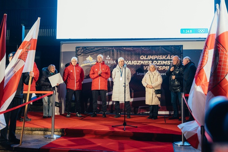 Ventspils ar lepnumu sagaida savus olimpiešus 387029