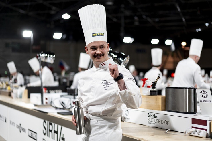 Latvijas pavāri ar godu nes Latvijas vārdu pasaulē, piedaloties prestižajā «Bocuse d’Or» konkursā 388460