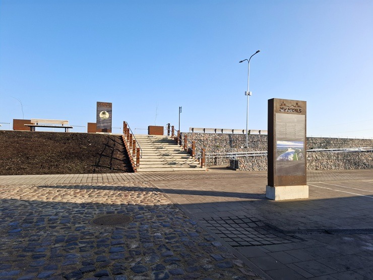 Daugavas aizsargdambis Jēkabpilī - atzinību guvis pilsētas sargs palu laikā 388500