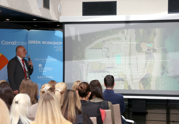 Tūroperators «Coral Travel Latvia» rīko Grieķijas «Roadshow 2026» info vakariņas Latvijas tūrisma firmām Vecrīgas «Pullman Riga Old Town» 388541