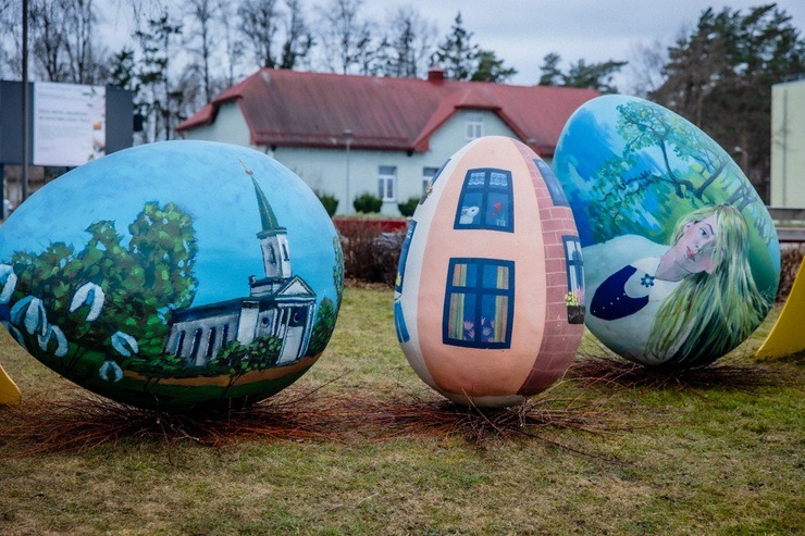 Tik krāšņs Ogres novads Lieldienu gaidās 388907