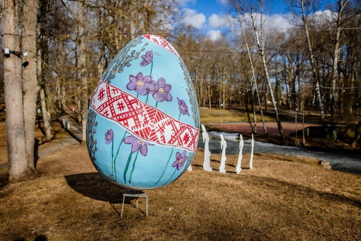 Tik krāšņs Ogres novads Lieldienu gaidās 388919