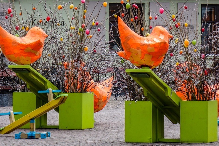 Ventspils tērpjas Lieldienu rotās 388977