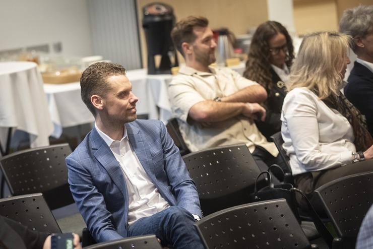 Viesnīcā «Riga Islande Hotel» notiek iniciatīvas «Godprātīgs nodokļu maksātājs 2026» atklāšanas pasākums. Foto: LVRA.lv 389209