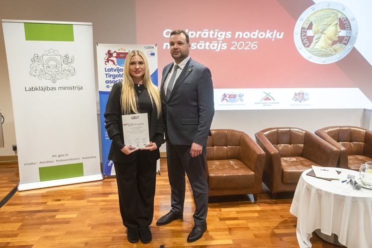 Viesnīcā «Riga Islande Hotel» notiek iniciatīvas «Godprātīgs nodokļu maksātājs 2026» atklāšanas pasākums. Foto: LVRA.lv 389226