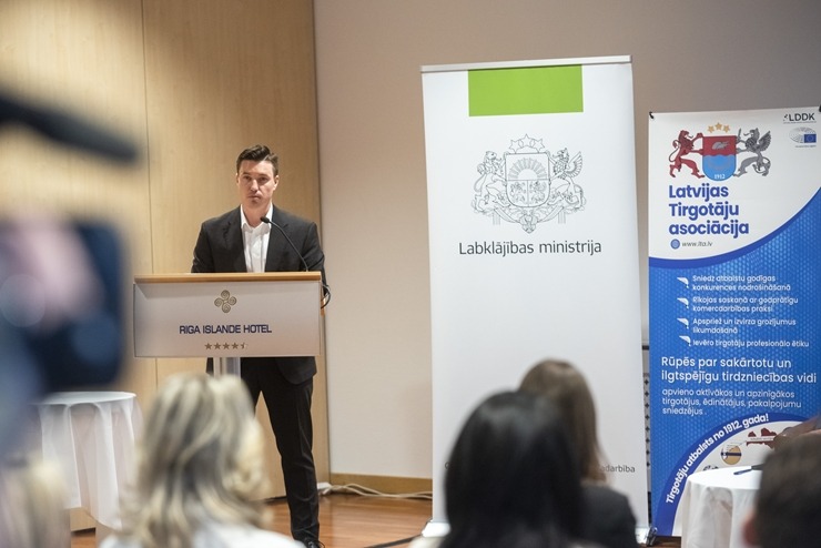 Viesnīcā «Riga Islande Hotel» notiek iniciatīvas «Godprātīgs nodokļu maksātājs 2026» atklāšanas pasākums. Foto: LVRA.lv 389229