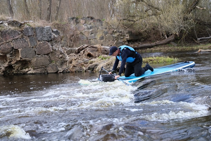 Latvijas airēšanas maratonu čempionāta posms uz Maltas upes Rēzeknes novadā piesaista kuplu sportisku skaitu. Foto: Estravel Latvia 389672