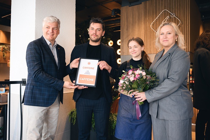 Darbu sākusi pirmā «Caffeine» kafejnīca Jelgavā 389820