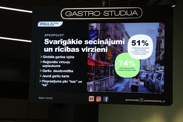 Garšu profesionāļi no «Paulig PRO» organizē «Taste the Future» meistarklasi Rīgā 390007