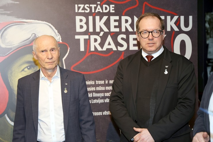Rīgas Motormuzejā atklāta īpaša izstāde, kas veltīta Biķernieku trases 60 gadu jubilejai 390113