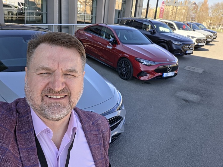 Mercedes-Benz prezentē uz Latvijas ceļiem jaunās paaudzes GLC, GLB un CLA 390352