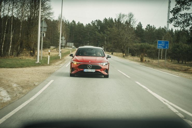 Jaunās paaudzes Mercedes-Benz GLC, GLB un CLA debitē uz Latvijas ceļiem. Foto: veho.lv 390421