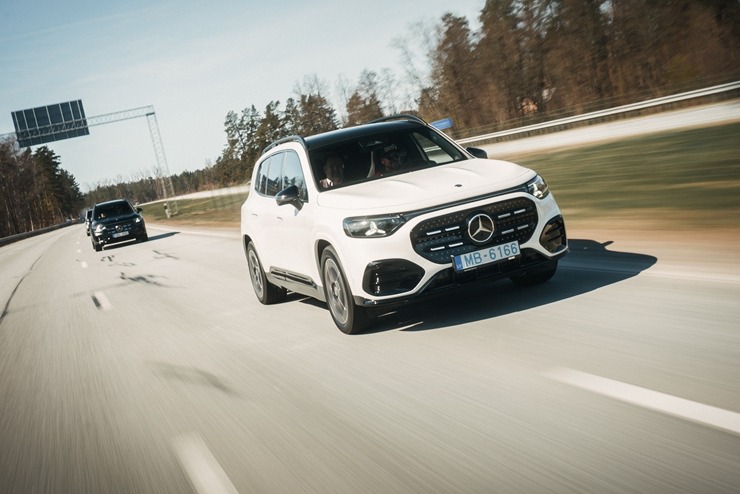 Jaunās paaudzes Mercedes-Benz GLC, GLB un CLA debitē uz Latvijas ceļiem. Foto: veho.lv 390395