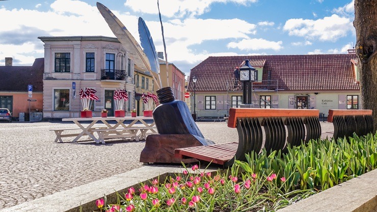 Latvijas Neatkarības atjaunošanas dienas svētku noskaņa Ventspilī 390794