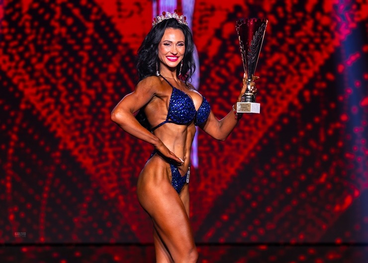 Rīgā norisinās ikgadējais IFBB Starptautiskais sporta pasākums fitnesa sporta veidos «Rīgas Pērle». Foto: Christina Vedernikova 390898