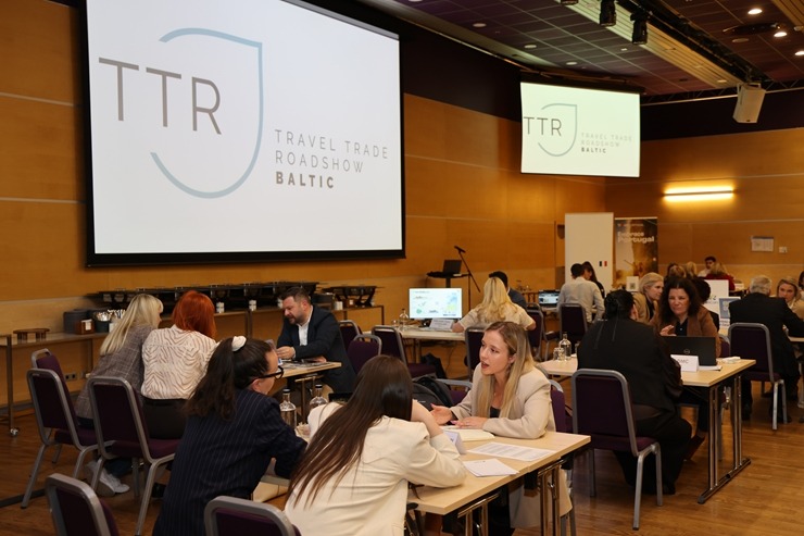 Kontaktbirža «TTR Baltic May 2026» pulcē tūrisma firmas viesnīcā «Radisson Blu Latvija Conference & Spa Hotel» 391243
