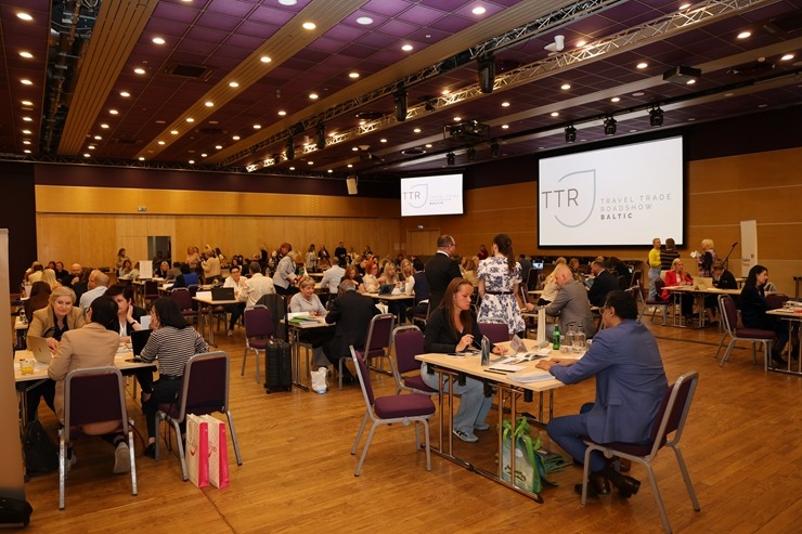 Kontaktbirža «TTR Baltic May 2026» pulcē tūrisma firmas viesnīcā «Radisson Blu Latvija Conference & Spa Hotel» 391244