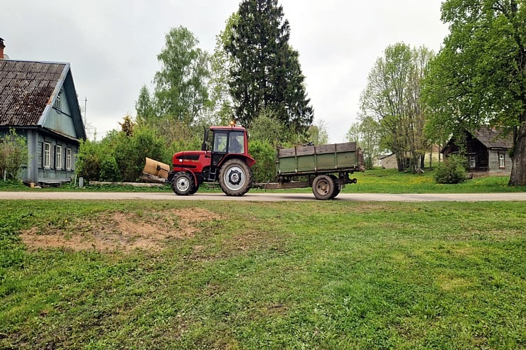 Rāznas ezers pie Mākoņkalna iegūst labiekārtotu pludmali. Foto: Aivars Arnicāns 391540