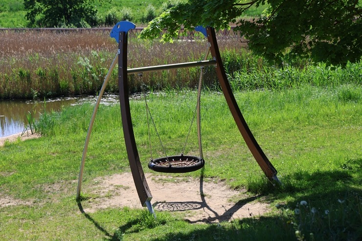 Nr.2: Iepazīstam Saldus ezera daudzfunkcionālo atpūtas zonu ar jauno pludmali 393375