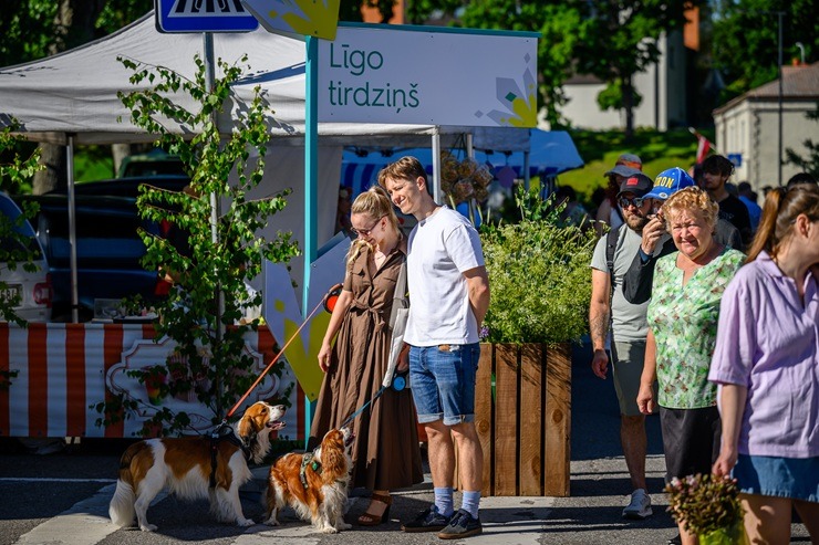 Smiltenē košs un svētku noskaņās -  Līgo tirdziņš 394563