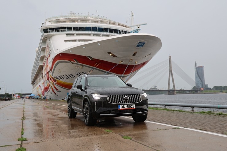 Rīgā pirmo reizi ienāk kruīzu kuģis «Norwegian Sun» un iepazīstam to sadarbībā ar «SIXT Latvija» un Volvo XC90 no 55 eiro dienā 394621