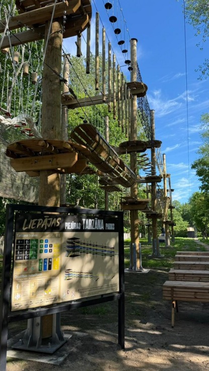 Liepājas piejūrā atklāts aktīvās atpūtas parks visai ģimenei 394771