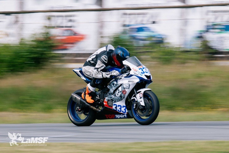 Somu motosportisti labo Biķernieku trases rekordu 394914
