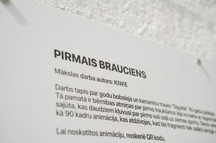 Siguldā apskatāms viena mākslineka garākais murālis 395793