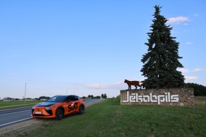 Sadarbībā ar «SIXT Latvia» un «Lexus RZ 500e» (no 855 eiro mēnesī) apceļojam Krustpili un Preiļu novadu 11