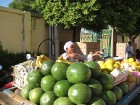 Augļu un dārzeņu tirgotājs. Kaulēties par cenu Ēģiptē ir ierasta lieta 6
