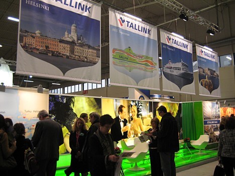 Prāmju kompānijas Tallink stends 20658