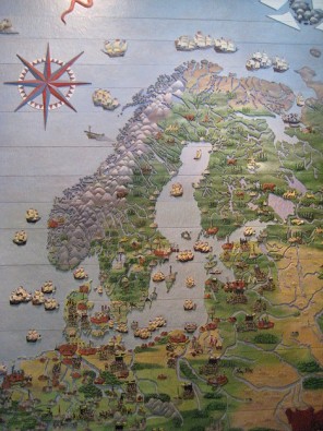 Skandināvijas karte 21437