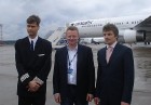 Boeing 757-200 pilots, Bertolts Fliks un Jānis Vanags 4