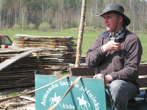 Armanda lauku jātnieku kluba vadītājs Armands Šmits 22083