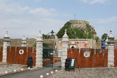 Kerkyra pilētas vecais forts 22225
