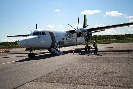 Tikai pusstunda un Jūs jau esat Liepājā. Airbaltic piedāvā regulāros lidojumus no Rīgas uz Liepāju 22494