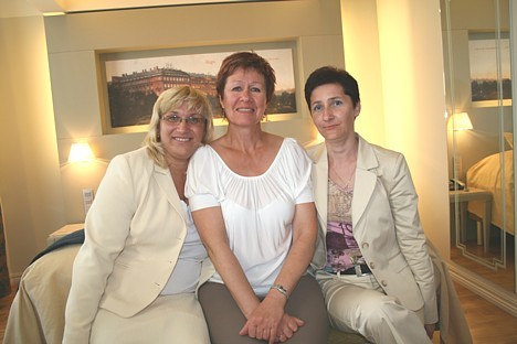 Ilona Briede (Nordic Hotel Bellevue), Brigita Veinberga (Hansa Hotel) un Jolanta Stafecka (Meidrops) 22840