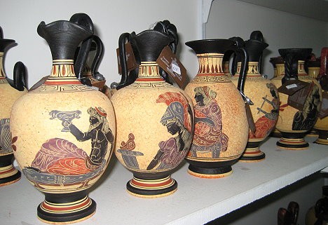 Grieķija ir slavena ar saviem keramikas izstrādājumiem 23518