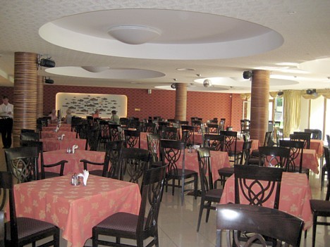 Spa Vilnius Sana restornāns. Šeit Jūs varat dažādu virtuvju ēdienus 23636