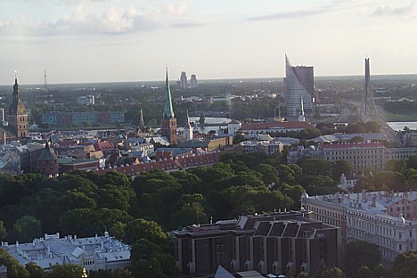 Panorama - Altstadt von Riga 25287