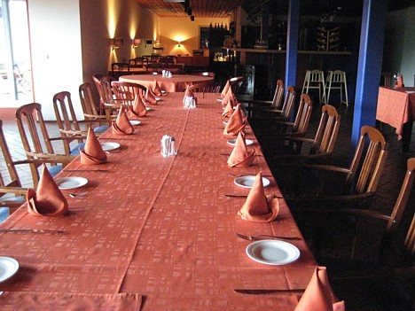 Kopumā vienlaicīgi restorānā ieturēt var maltīti līdz 60 personām 25967