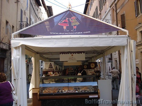 Kā jau ierasts arī šogad Perudžas pilsētā Itālijā oktobra nogalē norisinājās festivāls kārumniekiem Eurochocolate 28795