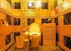 Dārgākais tualetes pods pasaulē atrodas Honkongā, kas 2001. gadā tika uzbūvēta no tīra zelta par 5,4 miljoniem eiro  (Bilde: web.de) 6