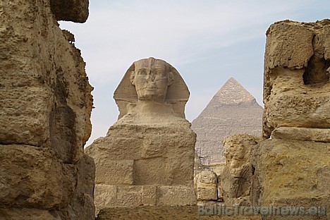 Ekskursijā uz Kairu tiek apmeklēti pasaulē slaveni apskates objekti - Sfinksa un Gizas piramīda 29478